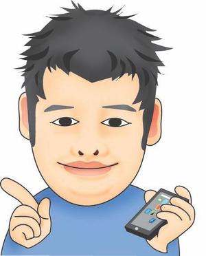 yaemonさんのスマホを持った男性のイラストお願いします。への提案