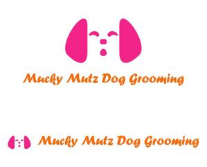 MacMagicianさんのドッグ　トリミングサロン　『Mucky Mutz Dog Grooming』の　ロゴへの提案