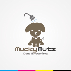 iwwDESIGN (iwwDESIGN)さんのドッグ　トリミングサロン　『Mucky Mutz Dog Grooming』の　ロゴへの提案