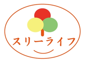 黒鳥 (kokutyou9)さんの人が喜ぶサービスを提供する「スリーライフ」のロゴへの提案