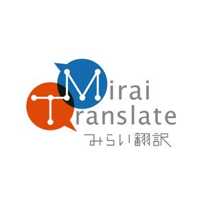 kuro shiro ()さんの翻訳サービス会社「株式会社 みらい翻訳」のコーポレートロゴ制作への提案
