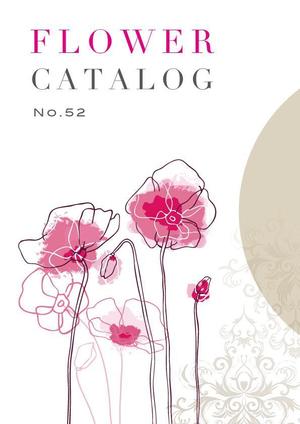 gou3 design (ysgou3)さんの造花フラワーカタログの表紙デザインへの提案