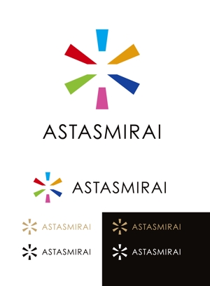 sige (sige)さんの新規設立会社「株式会社アスタスミライ」のロゴへの提案
