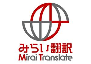 j-design (j-design)さんの翻訳サービス会社「株式会社 みらい翻訳」のコーポレートロゴ制作への提案