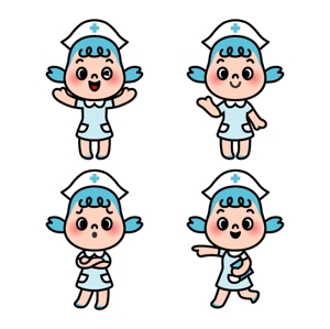 ブリコルール (bricoleur)さんの看護師紹介会社のイメージキャラクターデザインへの提案