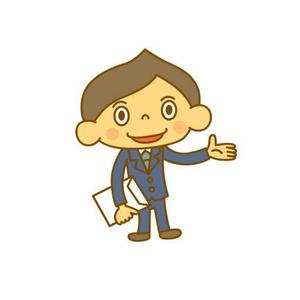 ＳＡＲＵＭＯＣＨＩ (sarumochi)さんの元気な営業マンのキャラクターデザインへの提案