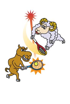 umikunさんのらくだとひつじのテニスへの提案