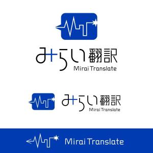 dscltyさんの翻訳サービス会社「株式会社 みらい翻訳」のコーポレートロゴ制作への提案