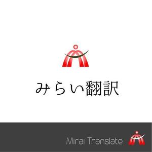 すいかずら (honeybeans)さんの翻訳サービス会社「株式会社 みらい翻訳」のコーポレートロゴ制作への提案