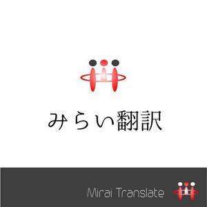 すいかずら (honeybeans)さんの翻訳サービス会社「株式会社 みらい翻訳」のコーポレートロゴ制作への提案