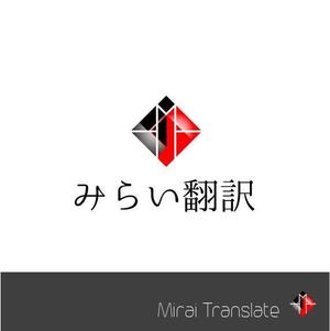 すいかずら (honeybeans)さんの翻訳サービス会社「株式会社 みらい翻訳」のコーポレートロゴ制作への提案