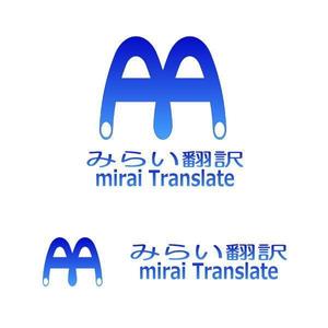 FORME DESIGN (fd-ino3)さんの翻訳サービス会社「株式会社 みらい翻訳」のコーポレートロゴ制作への提案