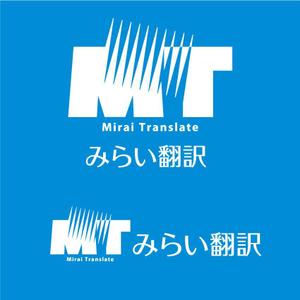 K'z Design Factory (kzdesign)さんの翻訳サービス会社「株式会社 みらい翻訳」のコーポレートロゴ制作への提案