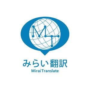 kuro shiro ()さんの翻訳サービス会社「株式会社 みらい翻訳」のコーポレートロゴ制作への提案