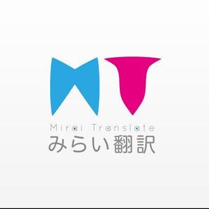 晴 (masaharu999)さんの翻訳サービス会社「株式会社 みらい翻訳」のコーポレートロゴ制作への提案