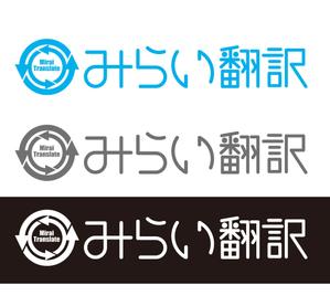 @えじ@ (eji_design)さんの翻訳サービス会社「株式会社 みらい翻訳」のコーポレートロゴ制作への提案