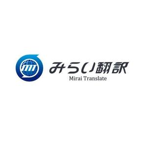 pongoloid studio (pongoloid)さんの翻訳サービス会社「株式会社 みらい翻訳」のコーポレートロゴ制作への提案