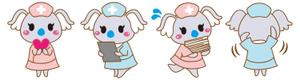 さんの看護師紹介会社のイメージキャラクターデザインへの提案