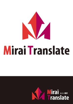 miruchan (miruchan)さんの翻訳サービス会社「株式会社 みらい翻訳」のコーポレートロゴ制作への提案