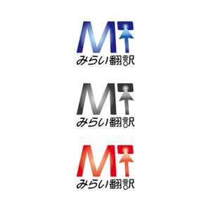 さんの翻訳サービス会社「株式会社 みらい翻訳」のコーポレートロゴ制作への提案
