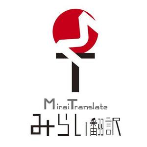 時本　鯨路 (10day)さんの翻訳サービス会社「株式会社 みらい翻訳」のコーポレートロゴ制作への提案