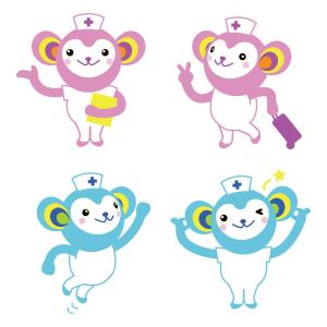 ももまち (misslahred)さんの看護師紹介会社のイメージキャラクターデザインへの提案