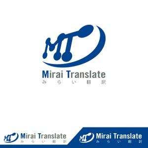 ookawa (family-ookawa)さんの翻訳サービス会社「株式会社 みらい翻訳」のコーポレートロゴ制作への提案