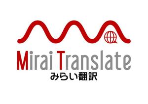 j-design (j-design)さんの翻訳サービス会社「株式会社 みらい翻訳」のコーポレートロゴ制作への提案