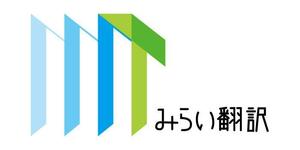 perkeoさんの翻訳サービス会社「株式会社 みらい翻訳」のコーポレートロゴ制作への提案