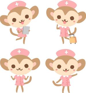 けんち蛍（けい） (ichi-bit)さんの看護師紹介会社のイメージキャラクターデザインへの提案