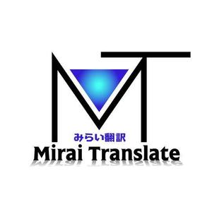 saiga 005 (saiga005)さんの翻訳サービス会社「株式会社 みらい翻訳」のコーポレートロゴ制作への提案