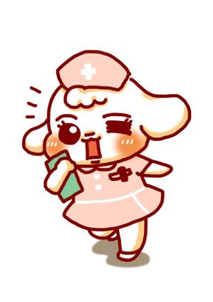 にゃほこ (nyahoko1)さんの看護師紹介会社のイメージキャラクターデザインへの提案