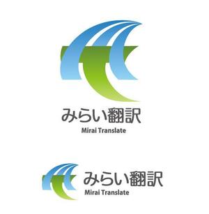 ooae ()さんの翻訳サービス会社「株式会社 みらい翻訳」のコーポレートロゴ制作への提案