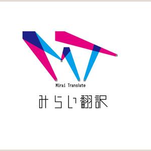inhigh35 ()さんの翻訳サービス会社「株式会社 みらい翻訳」のコーポレートロゴ制作への提案
