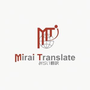 mae_chan ()さんの翻訳サービス会社「株式会社 みらい翻訳」のコーポレートロゴ制作への提案