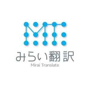 大井ひさし（ruca-drawings) (ohi_ruca-drawings)さんの翻訳サービス会社「株式会社 みらい翻訳」のコーポレートロゴ制作への提案