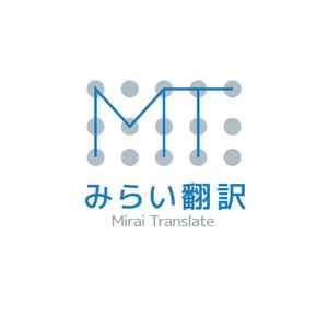 大井ひさし（ruca-drawings) (ohi_ruca-drawings)さんの翻訳サービス会社「株式会社 みらい翻訳」のコーポレートロゴ制作への提案