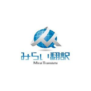 G-Coeur／ジークール ()さんの翻訳サービス会社「株式会社 みらい翻訳」のコーポレートロゴ制作への提案