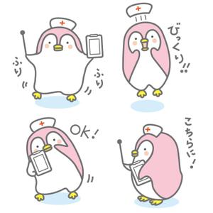 OGI (ogi--)さんの看護師紹介会社のイメージキャラクターデザインへの提案