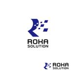 smileblueさんの自動画像認識システム（人工知能型）ROKA　SOLUTIONのロゴへの提案