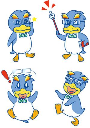 キャラモリボーイ (kyaramori)さんのペンギンキャラクターへの提案