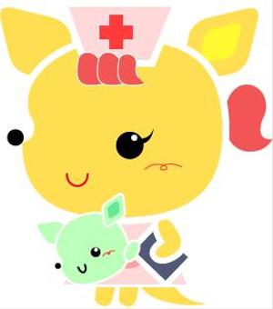 KARIMERON.CO (karimeron)さんの看護師紹介会社のイメージキャラクターデザインへの提案