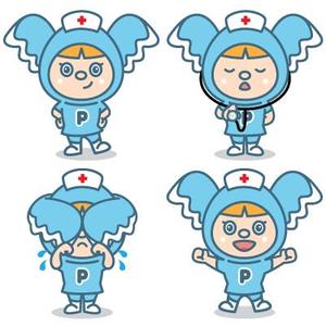 RICEBOYA (riceboy)さんの看護師紹介会社のイメージキャラクターデザインへの提案