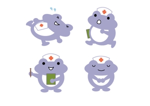 たぬき (hi_0729)さんの看護師紹介会社のイメージキャラクターデザインへの提案