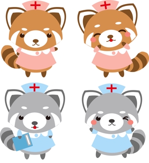 さがみ (sagami-y)さんの看護師紹介会社のイメージキャラクターデザインへの提案