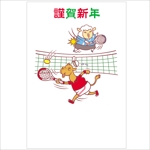 大澤千枝 (donchan226)さんのらくだとひつじのテニスへの提案