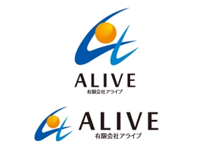 鈴木康伸 (seawave225)さんのいろんなことに挑戦する会社「有限会社アライブ」の法人ロゴをお願いします。への提案