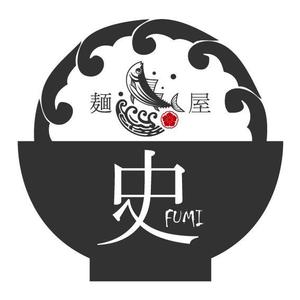 GreenTeaさんのつけ麺・らーめん店「麺屋 史」のロゴへの提案