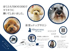 さんのトリミングサロン（犬の美容室）の新規集客チラシA４両面への提案