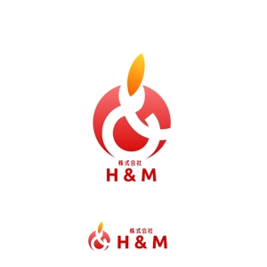 KenichiKashima ()さんの販売のプロ集団、株式会社H&Mの企業ロゴへの提案